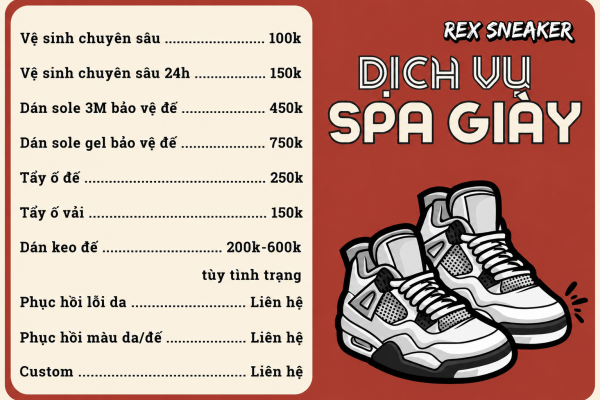 Dịch vụ Spa Giày